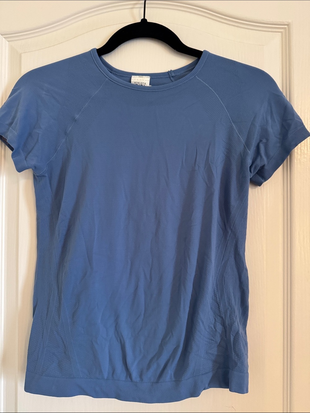 Athleta Girl Periwinkle Short Sleeve Active Tee. M 8-10